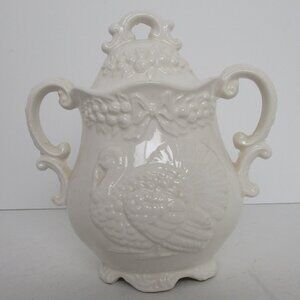 vintage turkey sugar bowl